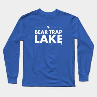 Polk County, Wisconsin - Bear Trap Lake Long Sleeve T-Shirt